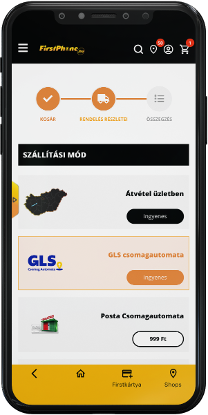 FirstApp: objednávka s dopravou zdarma