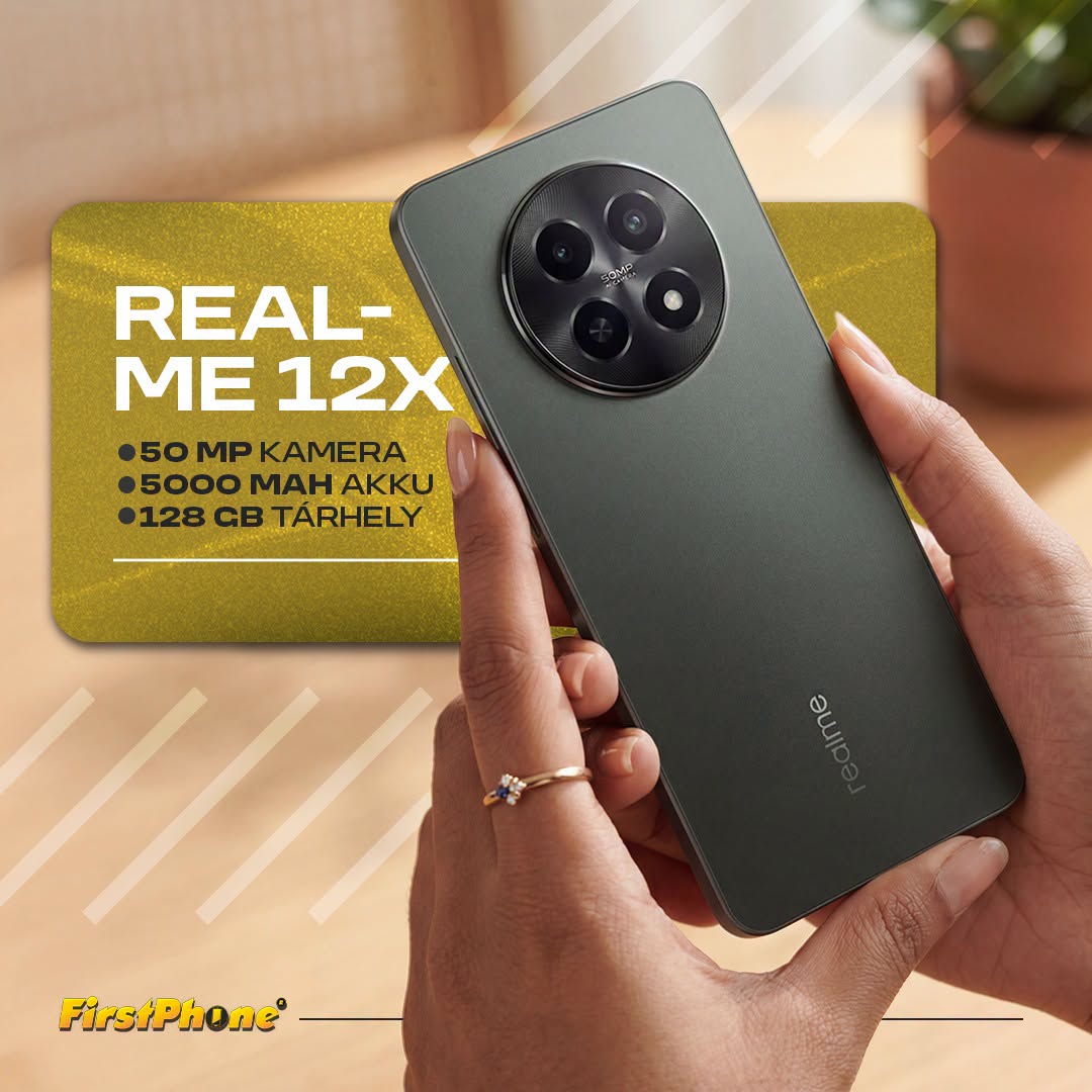 Realme 12x 5G – Víc energie, víc zážitků. ⚡🎯