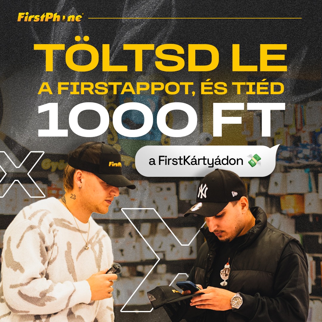 Stáhni si FirstApp a získej 1000 Ft!