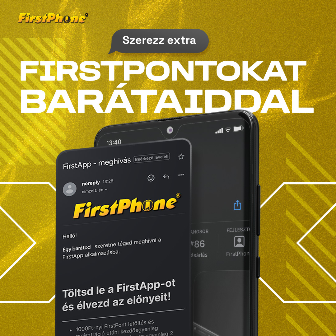 Pozvi své kamarády do FirstApp a sbírejte bonusové FirstPonty! 🎉