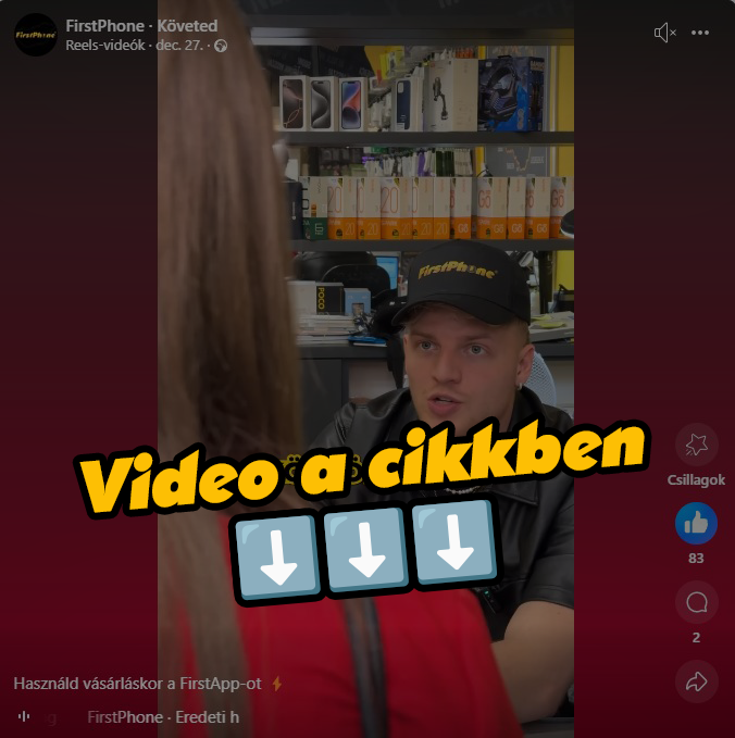 Vždy používej FirstApp i v našich prodejnách❗