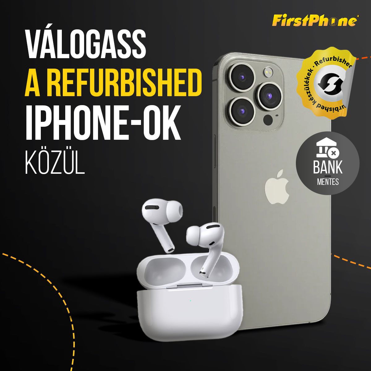 Vybírej z REFURBISHED iPhonů!