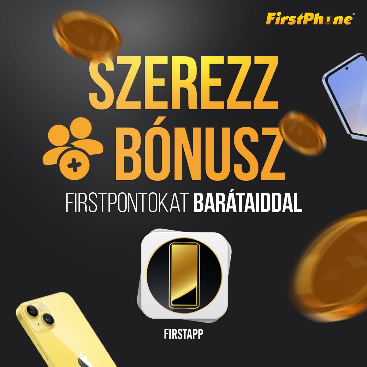 ZÍSKEJ BONUSOVÉ FIRSTPONTY SE SVÝMI KAMARÁDY 📲🤑