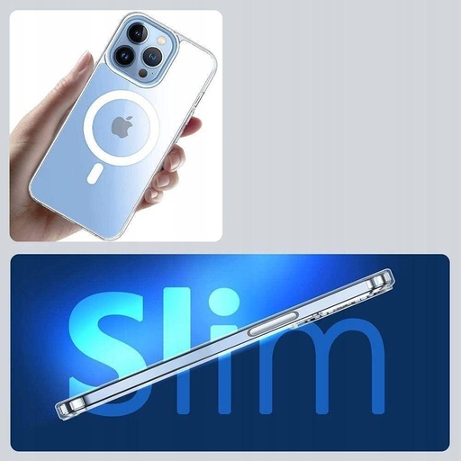 Apple iPhone 14 Pro Tech Protect Flexair hybrid magsafe zadní kryt (Průhledný)