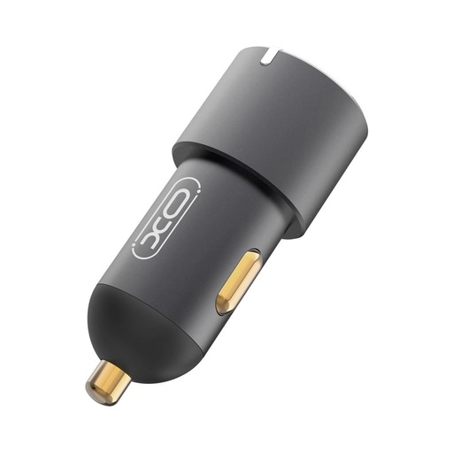 XO CC45 autní rychlonabíječka 2 PD + QC 3.0 s konektorem, černá