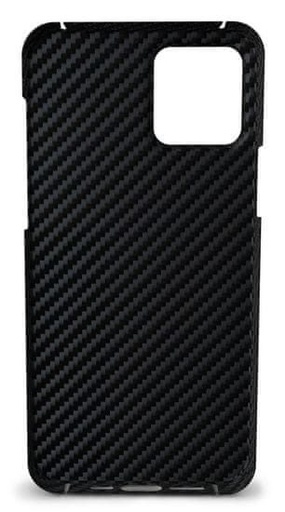 Apple iPhone 13 Pro Max aramid carbon magsafe odolný proti nárazu zadní kryt (Černá)