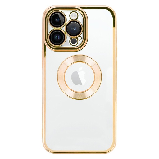 Apple iPhone 13 Beauty průhledný zadní kryt (Zlatá)