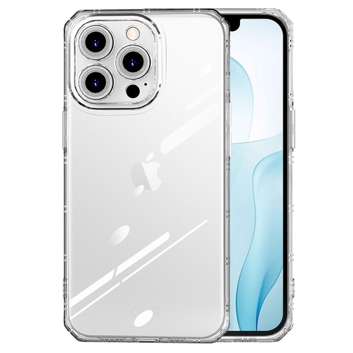 Apple iPhone 13 Pro Max armor anti shock odolný proti nárazu zadní kryt (Průhledný)