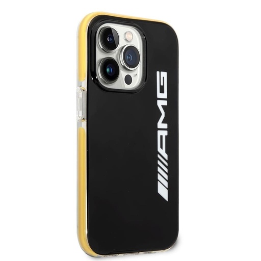 Apple iPhone 14 Pro AMG silikonový zadní kryt (Černá) - AMHCP14L2SPCK