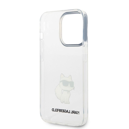 Apple iPhone 14 Pro Max Karl Lagerfeld IML Choupette NFT pouzdro (Průhledný) – KLHCP14XHNCHTCT