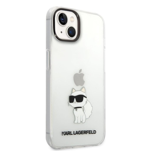 Apple iPhone 14 Karl Lagerfeld IML Choupette NFT pouzdro (Průhledný) – KLHCP14SHNCHTCT