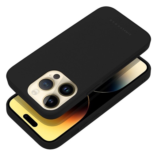 Apple iPhone 14 Pro Max Roar matný sklo zadní kryt (Černá)