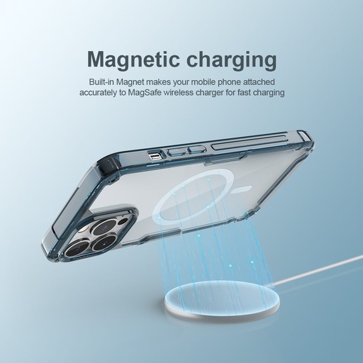 Apple iPhone 14 Pro Nillkin Nature Pro MagSafe zadní kryt (Průhledný)