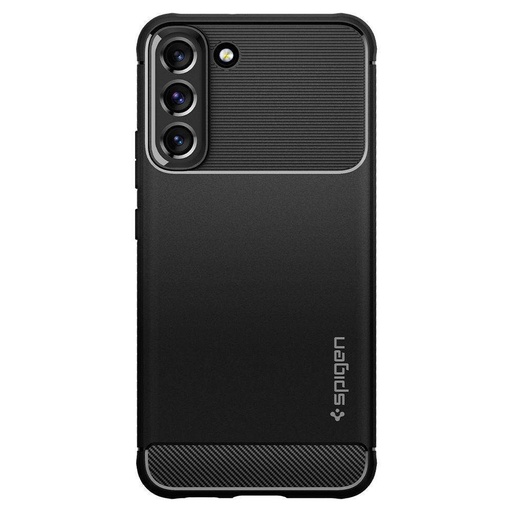 Samsung Galaxy S22 Spigen Rugged armor odolný proti nárazu pouzdro (Černá)