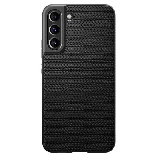 Samsung Galaxy S22 Spigen liquid air prémiový zadní kryt (Černá)