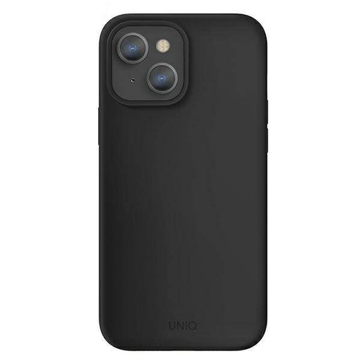 Apple iPhone 13 UNIQ Lino Hue zadní kryt (Černá)