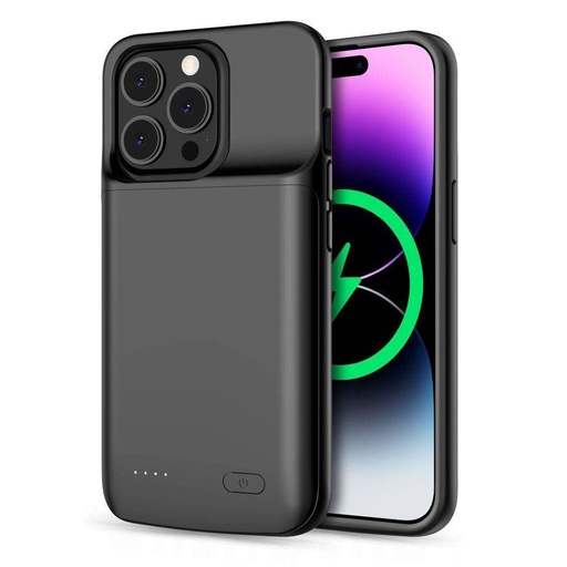 Apple iPhone 14 Pro Max Tech protect powercase power bank zadní kryt (Černá)