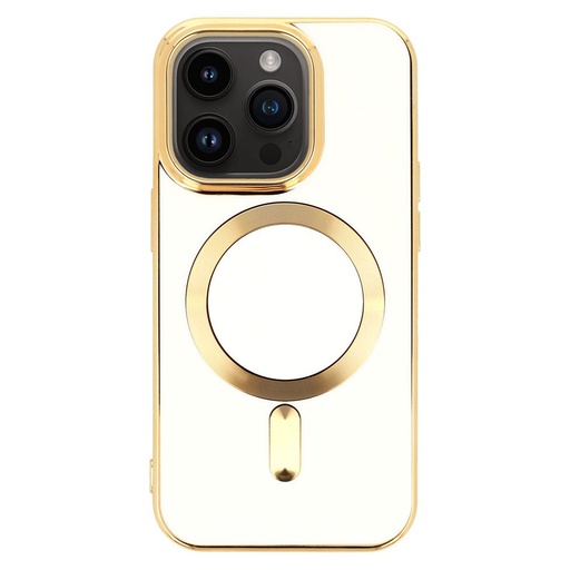 Apple iPhone 14 Beauty magsafe zadní kryt (Bílá)