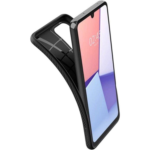 Samsung Galaxy A53 5G Spigen liquid air prémiový zadní kryt (Černá)