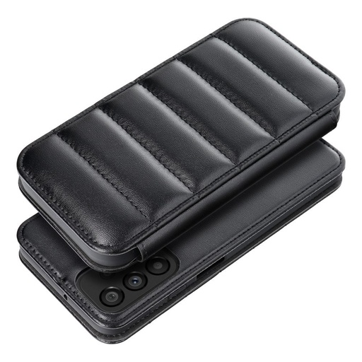 Samsung Galaxy A13 4G Puffer book knížkové pouzdro, černá