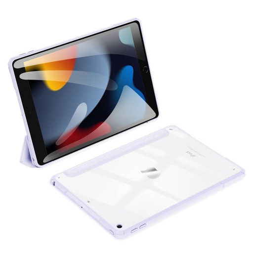 Apple Ipad 7/8/9 10.2" Dux ducis copa pouzdro, fialová