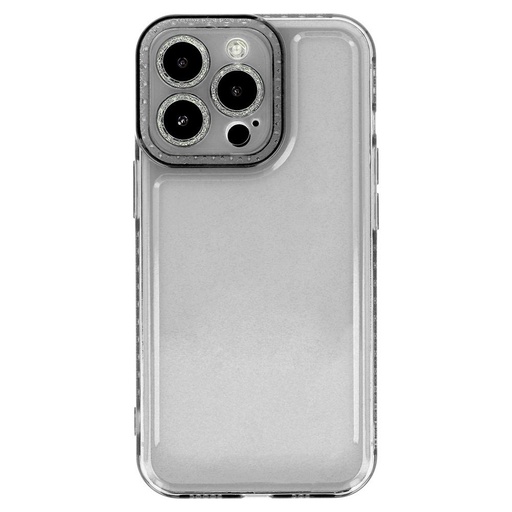 Apple iPhone 13 Pro Crystal diamond zadní kryt (Černá)
