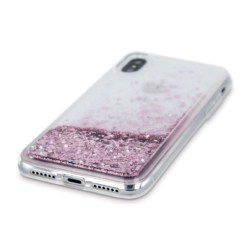 Samsung Galaxy A33 5G tekutý glitter zadní kryt (Fialová)