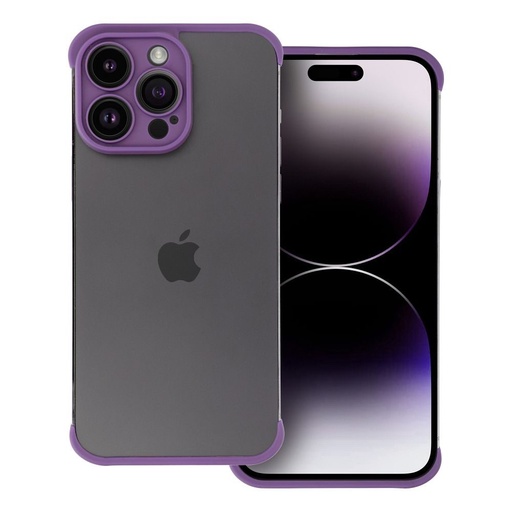 Apple iPhone 12 Pro Mini Bumpers pouzdro s ochranou kamery (Tmavě fialová)