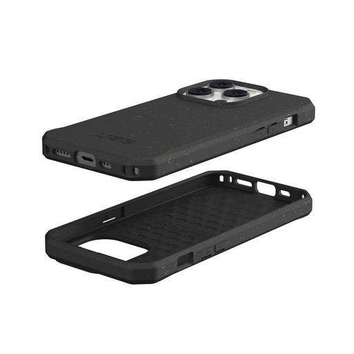 Apple iPhone 14 Pro UAG Outback odolný proti nárazu BIO prémiový pouzdro (Černá)