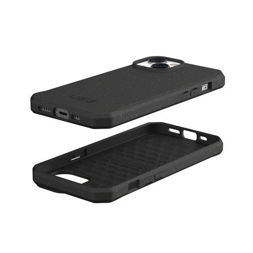 Apple iPhone 13 / iPhone 14 UAG Outback odolný proti nárazu BIO prémiový pouzdro (Černá)