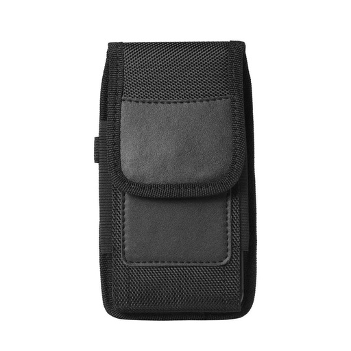 Apple iPhone 5 / iPhone 5S / iPhone SE / iPhone 5C|Oppo / A71 Oxford svislý pouzdro na opasek (Černá)