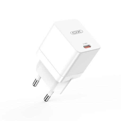 XO CE09 PD 45W rychlonabíječka (Bílá) – USB-C konektor