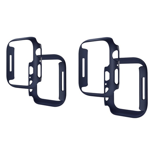 Apple Watch 7 41mm / Watch 8 41mm Hoco WS6 Shadow series pouzdro (Modrá)