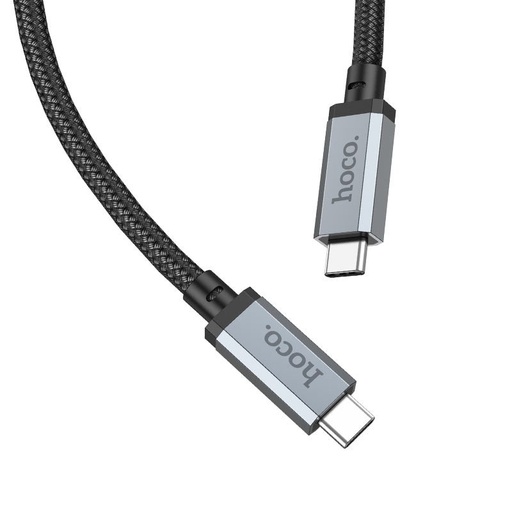 Hoco US05 USB-C Thunderbolt 3 100W kabel černá