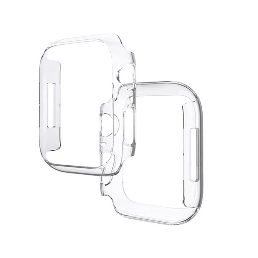 Apple Watch 7 41mm / Watch 8 41mm Hoco WS6 Shadow series pouzdro (Průhledný)
