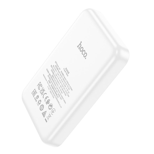 Hoco J109 5000 mAh s kapacitou powerbank, type-c s konektorem, magsafe s nabíjením (20W s výkonem) bílá