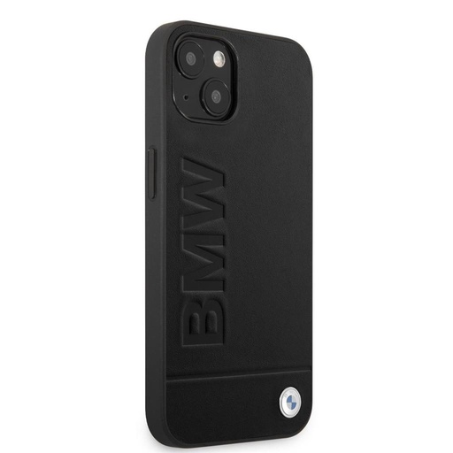 Apple iPhone 14 Plus BMW Leather Hot Stamp pouzdro (Černá) - BMHCP14MSLLBK