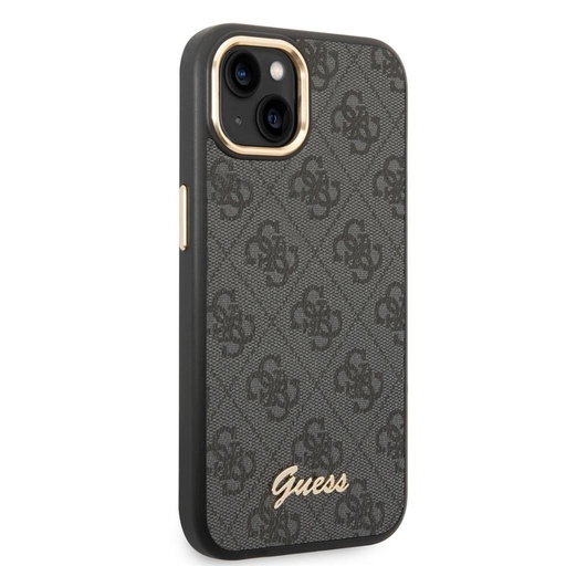 Apple iPhone 14 Plus Guess 4G Metal Camera Outline pouzdro (Černá) - GUHCP14MHG4SHK