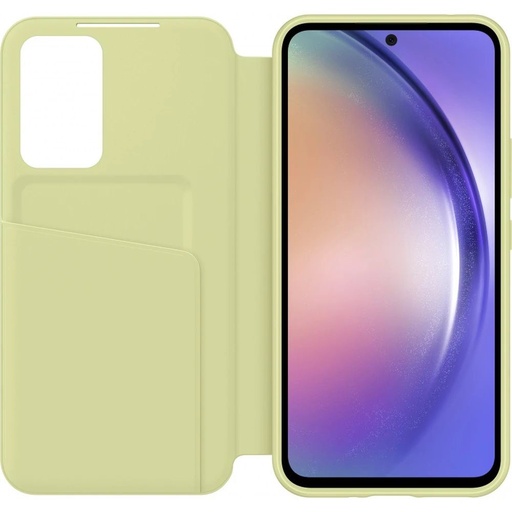 Samsung Galaxy A54 5G Smart View knížkové pouzdro (Lime)