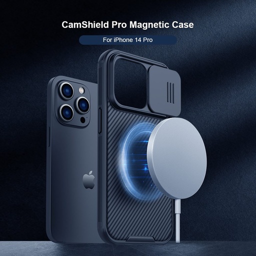 Apple iPhone 14 Pro Nillkin CamShield Pro MagSafe zadní kryt (Fialová)