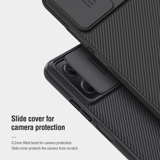 Xiaomi Redmi Note 12 5G / Poco X5 5G Nillkin CamShield zadní kryt (Černá)