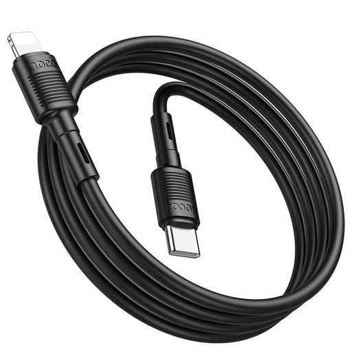 Hoco Victory X83 lightning kabel (PD rychlonabíječka) 20W černá