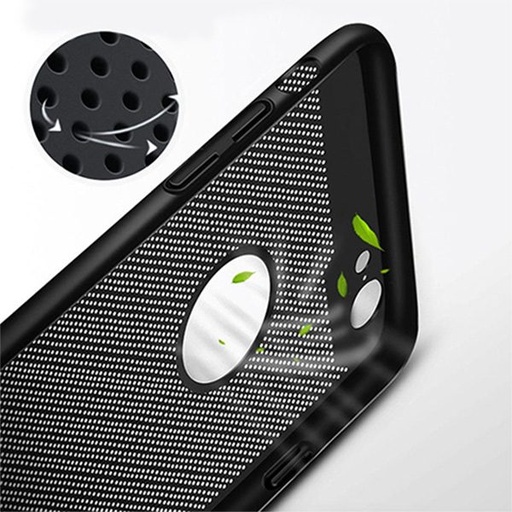 Apple iPhone X / iPhone XS mesh zadní kryt (Černá)