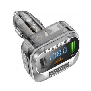 Hoco E75 FM transmitter , PD30W nabíjecí s výkonem černá