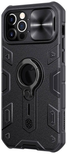 Apple iPhone 12 / iPhone 12 Pro Nillkin CamShield Armor zadní kryt (Černá)