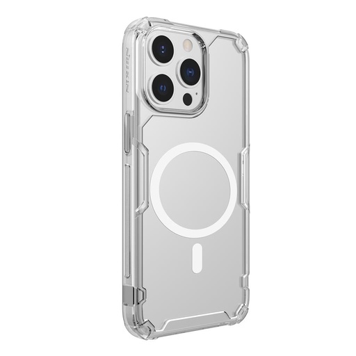 Apple iPhone 13 Pro Max Nillkin Nature Pro MagSafe zadní kryt (Bílá)