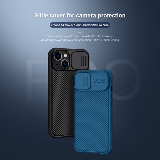 Apple iPhone 14 Plus Nillkin Camshield Pro zadní kryt (Černá)