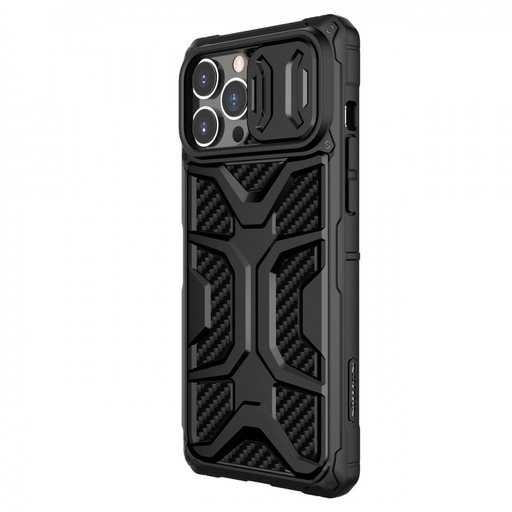 Apple iPhone 13 Pro Nillkin Adventurer odolný zadní kryt (Černá)