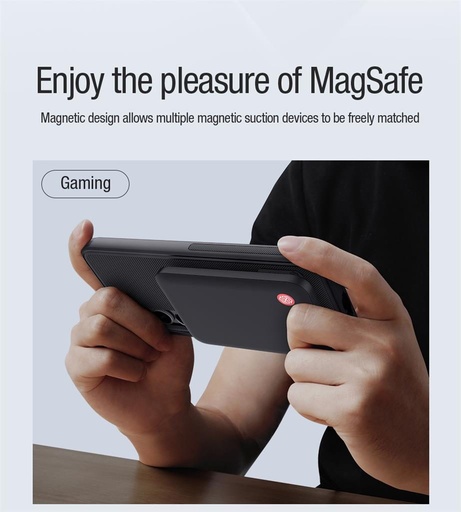 Samsung Galaxy S23 5G Nillkin Super Frosted Shield Pro MagSafe zadní kryt (černá)