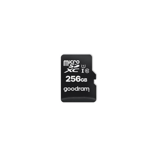 Goodram M1AA-2560R12 256GB class10 paměťová karta,SD adapterrel černá